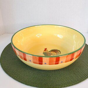 Pfaltzgraff Napoli Rooster 10" Serving Bowl